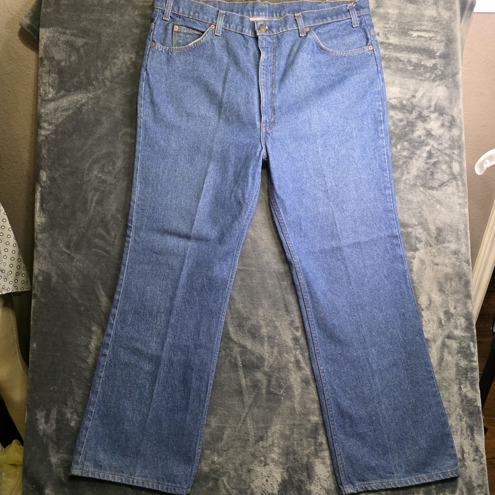 Levi's Orange Tab Jeans Mens 42x30 - Picture 2 of 14